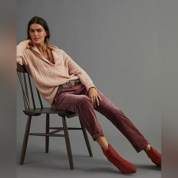 Anthropologie Denim - ❤️ ANTHROPOLOGIE PILCRO CORDUROY SLIM BOYFRIEND CROP JEANS, 6 (28)